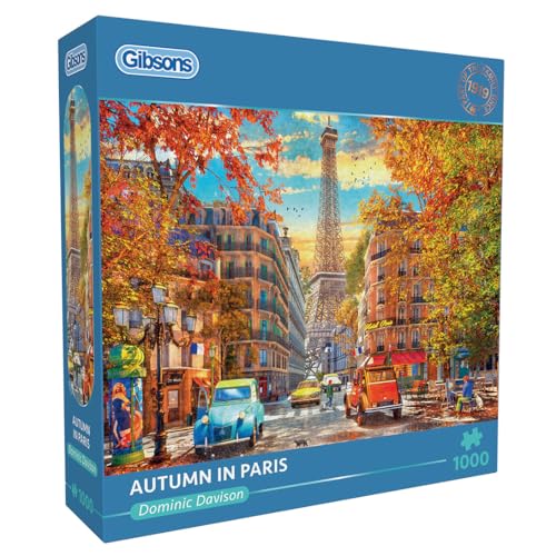 Herbst in Paris | 1000 Teile Puzzle | Nachhaltiges Puzzle für Erwachsene | 100% recyceltes Premium-Pad | Tolles Geschenk für Erwachsene | Gibsons Games B-Corp Herbst in Paris | 1000 Teile Puzzle | Nachhaltiges Puzzle für Erwachsene | 100% recyceltes Premium-Pad | Tolles Geschenk für Erwachsene | Gibsons Games B-Corp von Gibsons