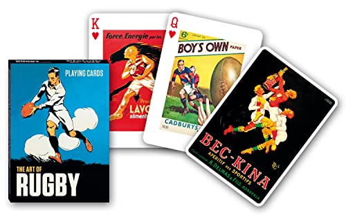 Piatnik The Art of Rugby Single Deck Spielkarten Kartenspiel | Packung mit Karten Piatnik The Art of Rugby Single Deck Spielkarten Kartenspiel | Packung mit Karten von Gibsons