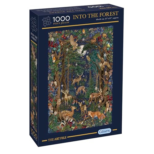 The art file – In den Wald | 1000 Teile Puzzle | Nachhaltiges Puzzle für Erwachsene | 100% recyceltes Premium-Karton | Tolles Geschenk für Erwachsene | Gibsons Games G7211 The art file – In den Wald | 1000 Teile Puzzle | Nachhaltiges Puzzle für Erwachsene | 100% recyceltes Premium-Karton | Tolles Geschenk für Erwachsene | Gibsons Games G7211 von Gibsons