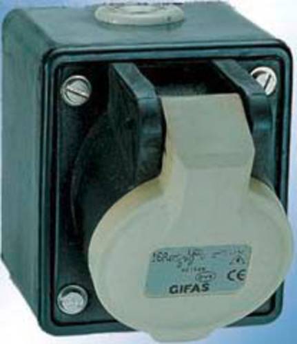 Gifas Electric 421628.E 102765 CEE Wandsteckdose 16A 2polig 1St. von Gifas Electric