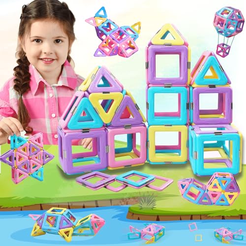 GifsMagtc Magnetische Bausteine Spielzeug ab 3 4 5 6 7 8 Jahre alte Magnet Kinderspielzeug Weihnachten Geburtstags Geschenk 3-8 Jahre Mädchen Junge GifsMagtc Magnetische Bausteine Spielzeug ab 3 4 5 6 7 8 Jahre alte Magnet Kinderspielzeug Weihnachten Geburtstags Geschenk 3-8 Jahre Mädchen Junge von GifsMagtc