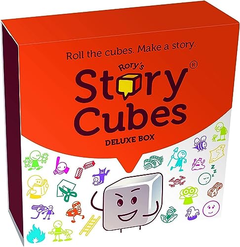 Gift Idee Rory's Story Cubes Deluxe Box Make your own Story Würfelspiel Familienwürfelspiel für 1-12 Spieler Alter 6 von Gift Idee