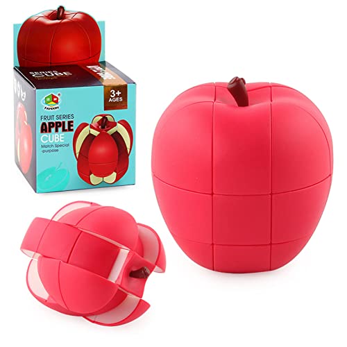 Giftik Fruit Puzzle Speed Cube Spielzeug, Zitrone Banane Birne Pfirsich Orange Form Fidget Stressabbau Spielzeug (Obst (1PC)) von Giftik