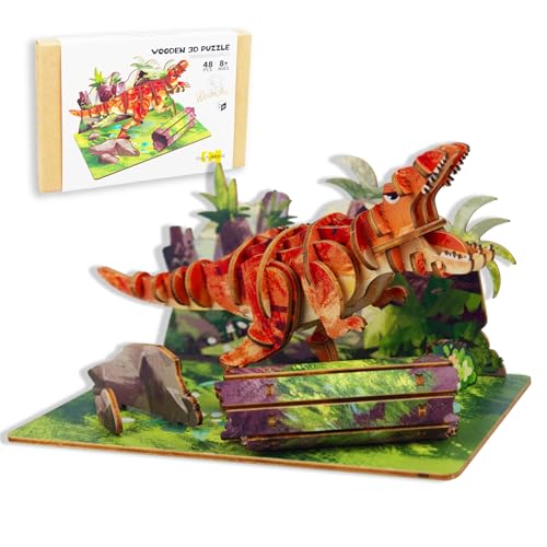 3D Holzpuzzle T-Rex 3D Holzpuzzle T-Rex von Giftmefine
