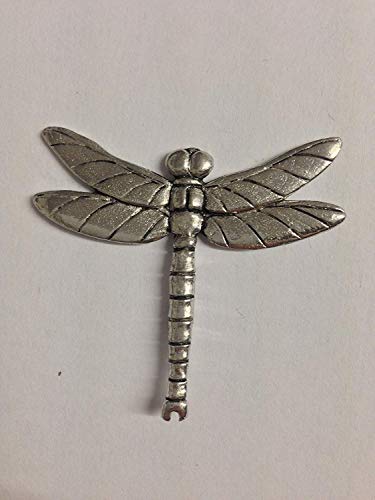 Giftsforall Anstecknadel mit Libelle, aus massivem feinem englischen Zinn, Code Q16 Giftsforall Anstecknadel mit Libelle, aus massivem feinem englischen Zinn, Code Q16 von Gifts For All