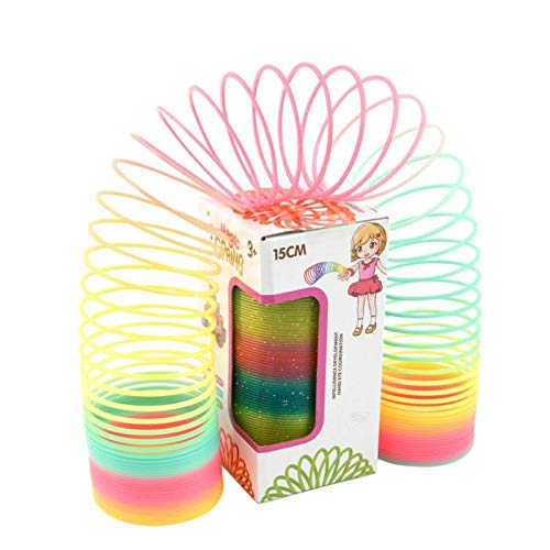 Giftworks Magic Spring Regenbogen-Feder, 15 cm, zufällige Auswahl. Giftworks Magic Spring Regenbogen-Feder, 15 cm, zufällige Auswahl. von Giftworks