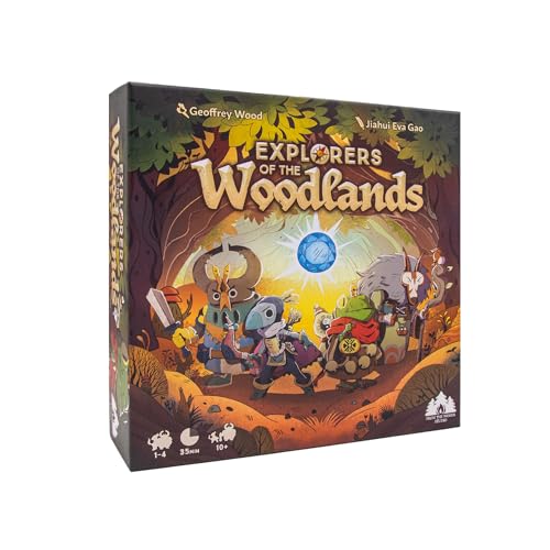 Giga Mech Games Entdecker der Wälder - Ein bis vier Helden erkunden einen mystischen Wald und versuchen, das Böse zu besiegen, das darin lauert! (14+) von Giga Mech Games