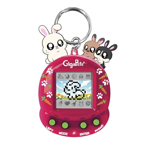 Giga Pets Bit Bunnies Interaktives digitales Haustierspielzeug, verbesserte Sammleredition, virtuelle Haustiere für Kinder, 600+ Animationen, 90er-Jahre, Spielzeuge, Jungen, Mädchen Spielzeug Giga Pets Bit Bunnies Interaktives digitales Haustierspielzeug, verbesserte Sammleredition, virtuelle Haustiere für Kinder, 600+ Animationen, 90er-Jahre, Spielzeuge, Jungen, Mädchen Spielzeug von Giga Pets