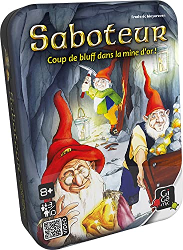 Gigamic Amsabo – Saboteur-Kartenspiel (eventuell Nicht in Deutscher Sprache). von GIGAMIC