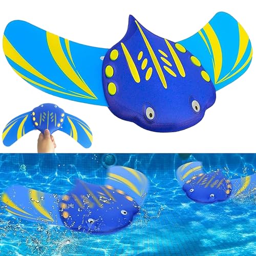 Giggleye Unterwasser Glider​​ ​​Tauchspielzeug für Kinder​​, ​​Teufel Fisch Schwimmbad Spielzeug, Pool Spielzeug, wasserspielzeug Jugendliche Kinder (Groß) von Giggleye
