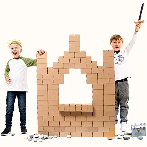Gigi Bloks XL Gr. 96 Stapelbare und Ineinandergreifende Große Bausteine Kinder | Robuste Klemmbausteine & Leicht Montierbare Bauklötze Groß | Konstruktionsspielzeug für Jungen & Mädchen Gigi Bloks XL Gr. 96 Stapelbare und Ineinandergreifende Große Bausteine Kinder | Robuste Klemmbausteine & Leicht Montierbare Bauklötze Groß | Konstruktionsspielzeug für Jungen & Mädchen von Gigi Bloks