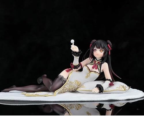 10 cm Date A Live: Tokisaki Kurumi Actionfigur PVC Spielzeug Charakter Modell Dekoration Statue Geschenke Sammlerstücke (Farbe: Weiß) von Gigsja