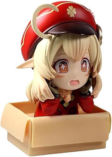 11,5 cm Genshin Impact Klee Hu Tao PVC-Sammelspiel, Actionfigur, PVC, mehrfarbig (Farbe: Schwarz) von Gigsja