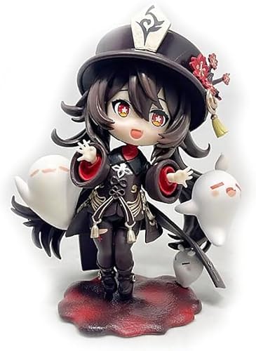 20 cm Genshin Impact Hu Tao Anime Actionfigur PVC Spielzeug Charakter Modell Dekoration Statue Geschenke Dekoration Sammlerstücke von Gigsja