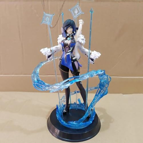 23 cm Genshin Impact Yelan-Figur, PVC, Umweltschutzmaterialien, geeignet für Zuhause, Büro, Schreibtisch, dekorative Ornamente, Spielzeug von Gigsja