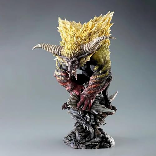 23 cm große Monster Hunter Rajahn Actionfigur PVC Spielzeug Charakter Modell Dekoration Statue Geschenke Sammlerstücke (ohne Box) von Gigsja