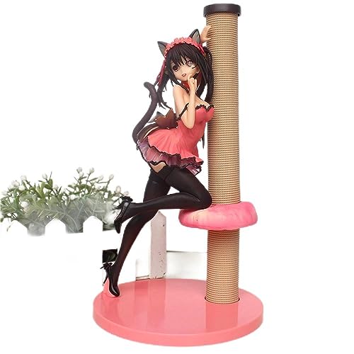 25cm.Date EIN Live Albtraum Tokisaki Kurumi Actionfiguren Fantasia Katze Mädchen Modell von Gigsja