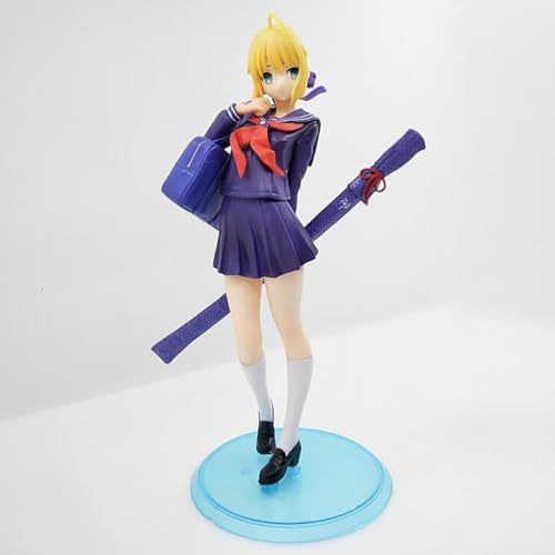 Altria Pendragon Anime-Actionfigur, PVC, Spielzeugfigur, Modell, Dekoration, Statue, Geschenke, Sammlerstücke, 23 cm von Gigsja