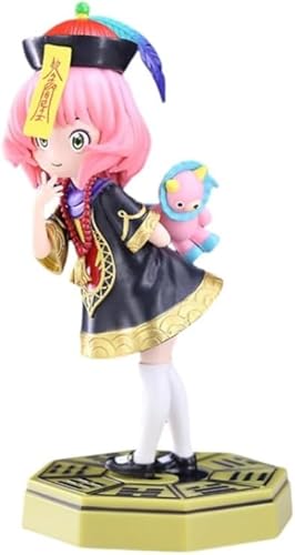 Anya mit magnetischem Hut Actionfigur PVC Anime Cartoon Anya Forger Charakter Modell Statue Sammlerstück Dekoration Handwerk Geschenk (Zombie Anya) von Gigsja