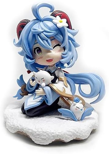 Genshin Impact Ganyu Anime Actionfigur PVC Spielzeug Charakter Modell Dekoration Statue Geschenke Dekoration Sammlerstücke 20 cm von Gigsja