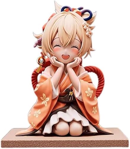 Genshin Impact Naganohara Yoimiya Anime-Actionfigur, PVC, Spielzeug, Figur, Modell, Dekoration, Statue, Geschenke, Sammlerstücke, 13 cm von Gigsja