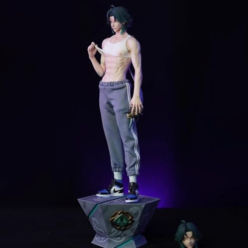 Genshin Impact Xiao Anime-Actionfigur, PVC, Spielzeug, Figur, Modell, Dekoration, Statue, Geschenke, Sammlerstücke, 37 cm von Gigsja