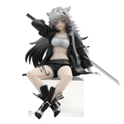 Gigsja 12cm mit Arknights Lappland PVC Figur Puppe Modell Figur Spielzeug von Gigsja