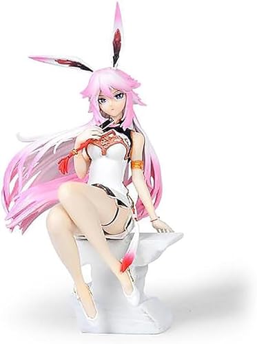 Gigsja 15 cm Honkai Impact 3rd Yae Actionfigur PVC Spielzeug Charakter Modell Dekoration Statue Geschenke Sammlerstücke (Farbe: Rosa) von Gigsja