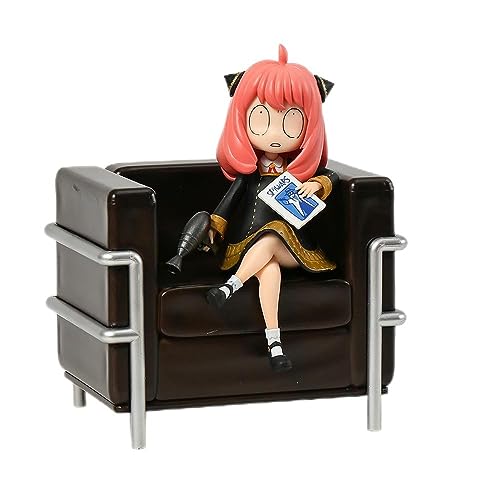 Gigsja 15cm.Anya Schmiede sitzt auf dem Sofa PVC Sammlung Figur Spielzeug von Gigsja