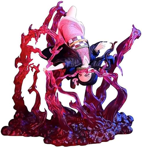 Gigsja 16 cm Kamado Nezuko Figur PVC Statue Anime Figuren Actionfigur Modell Sammlung Puppe Dekoration Spielzeug Geschenk Gigsja 16 cm Kamado Nezuko Figur PVC Statue Anime Figuren Actionfigur Modell Sammlung Puppe Dekoration Spielzeug Geschenk von Gigsja