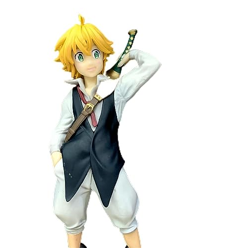 Gigsja 16cm.Anime Die Sieben Todsünden Meliodas Figur Stehend Ver. Modell Spielzeug Geschenk von Gigsja