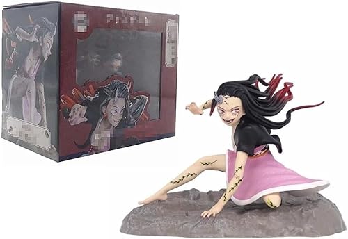 Gigsja 17 cm Kamado Nezuko Figur PVC Statue Anime Figuren Actionfigur Modell Sammlung Puppe Dekoration Spielzeug Geschenk von Gigsja