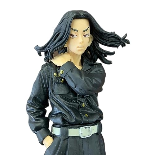 Gigsja 17 cm. Tokyo Revengers Actionfigur, Spielzeug, Baji Keisuke mit handgefertigter PVC-Statue für Anime-Fans von Gigsja