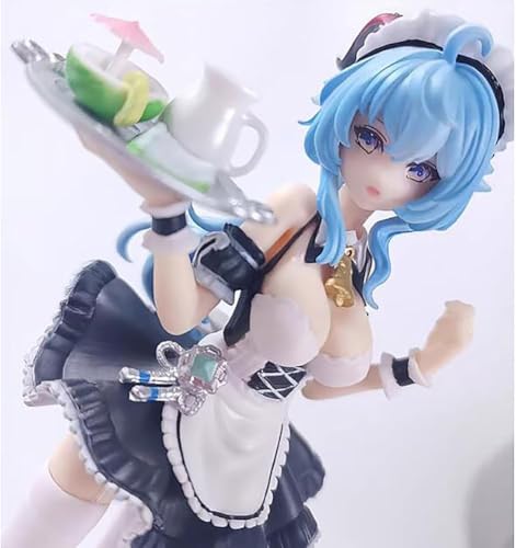 Gigsja 18 cm Genshin Impact Ganyu Anime Actionfigur PVC Spielzeug Charakter Modell Dekoration Statue Geschenke Dekoration Sammlerstücke von Gigsja
