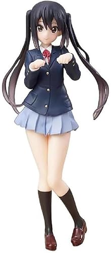 Gigsja 18 cm K-ON Azusa Actionfiguren Sammelfigur Anime Modell Statue PVC Umweltschutzmaterialien von Gigsja