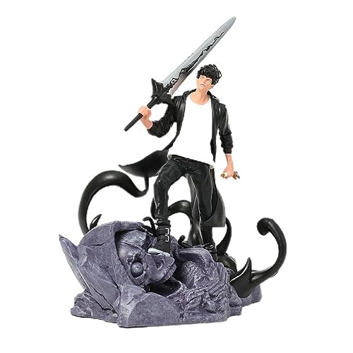 Gigsja 18 cm. Solo Leveling Sung Jin Woo PVC-Figur, Sammelfigur, Anime-Spielzeug von Gigsja