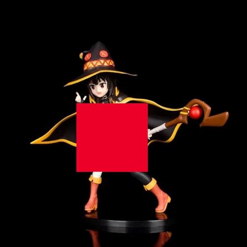 Gigsja 20 cm Deluxe-Version Anime KonoSuba Megumin Figur KonoSuba Götter Segen auf dieser wunderbaren Welt Spielzeugmodell Schönes Mädchen PVC Erwachsene Spielzeug Puppe Statue Weihnachten Geburtstag von Gigsja