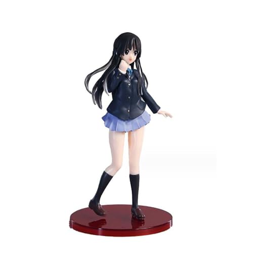 Gigsja 20 cm K-ON Azusa Actionfiguren Sammelfigur Anime Modell Statue PVC Umweltschutzmaterialien von Gigsja