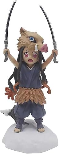 Gigsja 20 cm Kamado Nezuko Hashibira Inosuke PVC Statue Anime Figuren Dekoration Spielzeug Geschenk von Gigsja