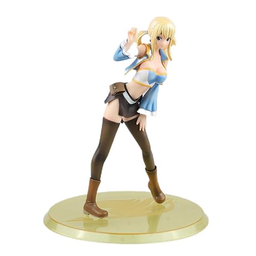 Gigsja 21cm zu Fairy Tail Lucy Heartfilia 1/8 Skala PVC Action Figur Spiel Statue Sammelbares Modell Spielzeug Puppe Geschenke von Gigsja
