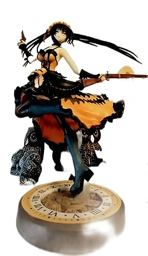 Gigsja 24 cm. Date A Live Figurines Tokisaki Kurumi Actionfigur Anime Alptraum mit Pistole Modell von Gigsja