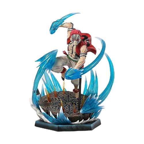 Gigsja 25 cm. Dämon Jäger Akaza Ausgezeichnete Figur Anime Modell Statue Spielzeug Sammler Geschenk von Gigsja