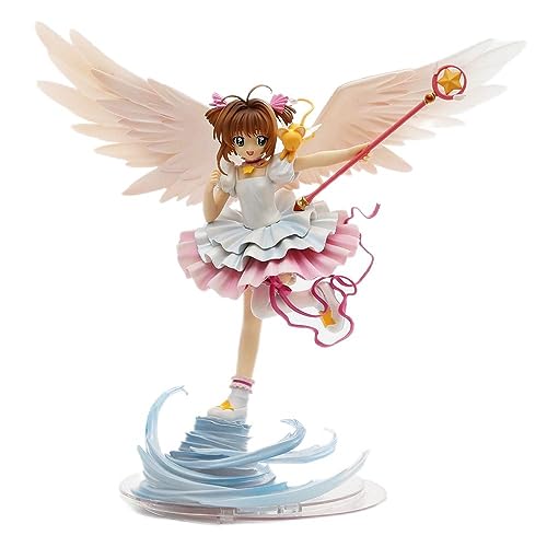 Gigsja 25cm große Karte Captor Sakura Kinomoto Modell Sammelbares Modell Statue Figur Spielzeug von Gigsja