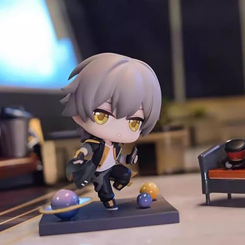 Gigsja 8 cm Honkai: Star Rail KAFKA Jing Yuan Bronya Seele Trailblazer Anime Actionfigur PVC Spielzeug Charakter Modell Dekoration Statue Geschenke Sammlerstücke (Farbe: mehrfarbig) von Gigsja