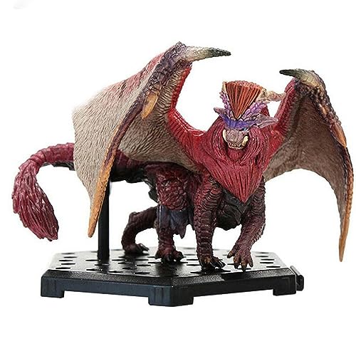 Gigsja 8cm Teostra Drachen-Monster Jäger, Modell Dekoration, Anime Geschenke Spielzeug Modell Aktion PVC Figur Modell von Gigsja