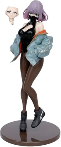 Gigsja Actionfigur, origineller Charakter, Sneaker, Anime-Fan-Statue, Puppe, Geschenk, bevorzugtes Modell, Sammlerstück, Geschenk, Höhe 22,5 cm (inkl. Sockel) (Rosa) von Gigsja