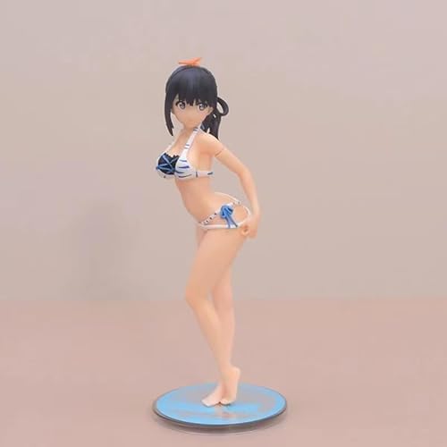 Gigsja Akane Shinjo Anime Figur Alphamax Rikka Takarada Badeanzug Actionfigur Sammelmodell Puppe 15cm (A) von Gigsja