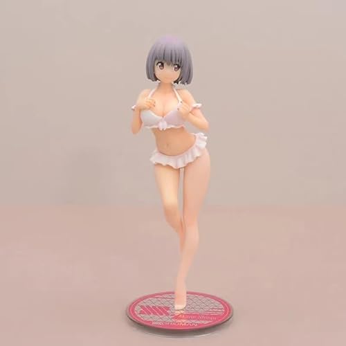 Gigsja Akane Shinjo Anime Figur Alphamax Rikka Takarada Badeanzug Actionfigur Sammelmodell Puppe 15cm (B) von Gigsja