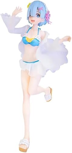 Gigsja Anime-Figur, PVC-Statue, Badeanzug, Lauf-Cartoon, PVC-Charakter, Puppen, Desktop-Sammelstück, Dekoration, Kindergeschenk, 21,6 cm von Gigsja