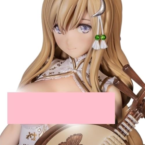 Gigsja Anime-Figuren, Baochai, antiker Stil, Mädchen, Cartoon-Spielzeug, niedliche Mädchen, Anime-Girl-Kollektion, Spielzeug-Cartoon-Kollektion, 29 cm (Kleidung kann abgenommen werden, mit Sockel von Gigsja